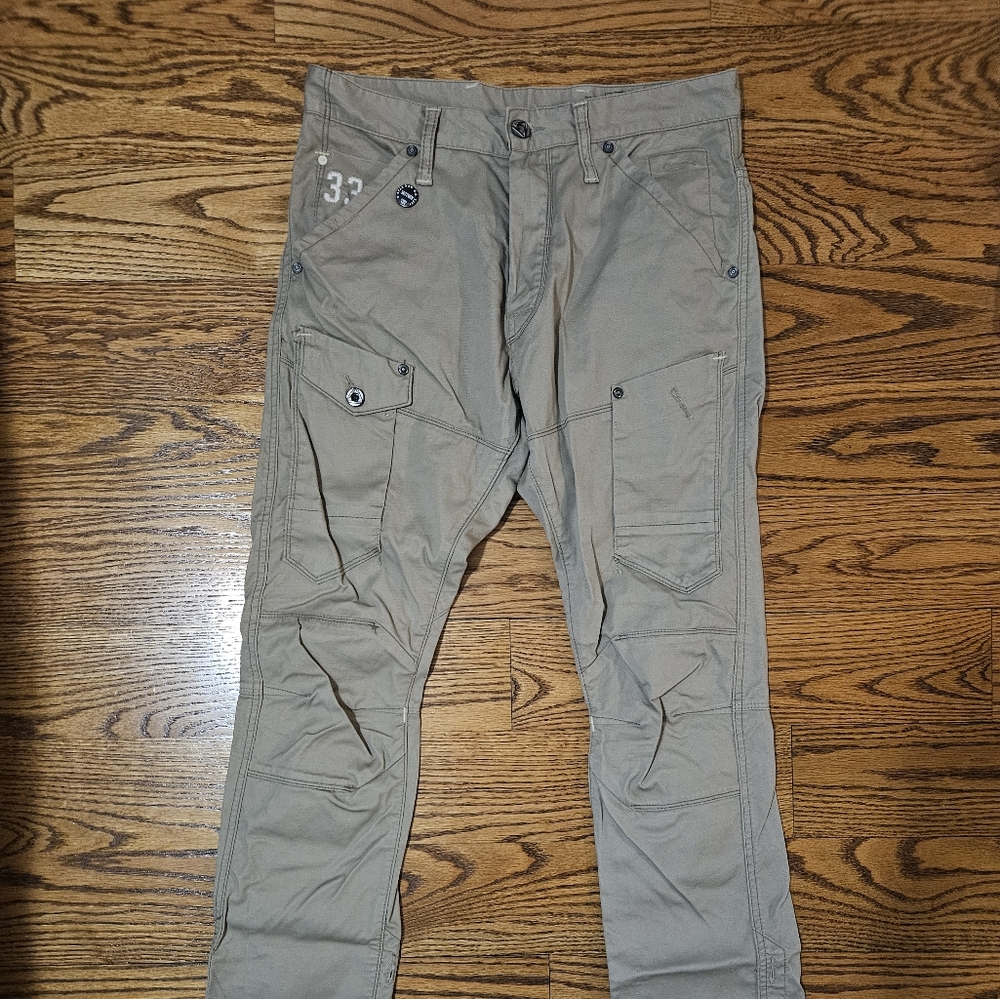 G-Star Men's Tan Cargo Pants